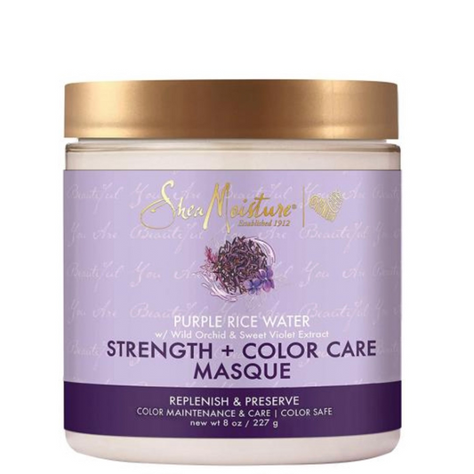 Shea Moisture Purple Rice Water Strength & Color Care Hair Mask