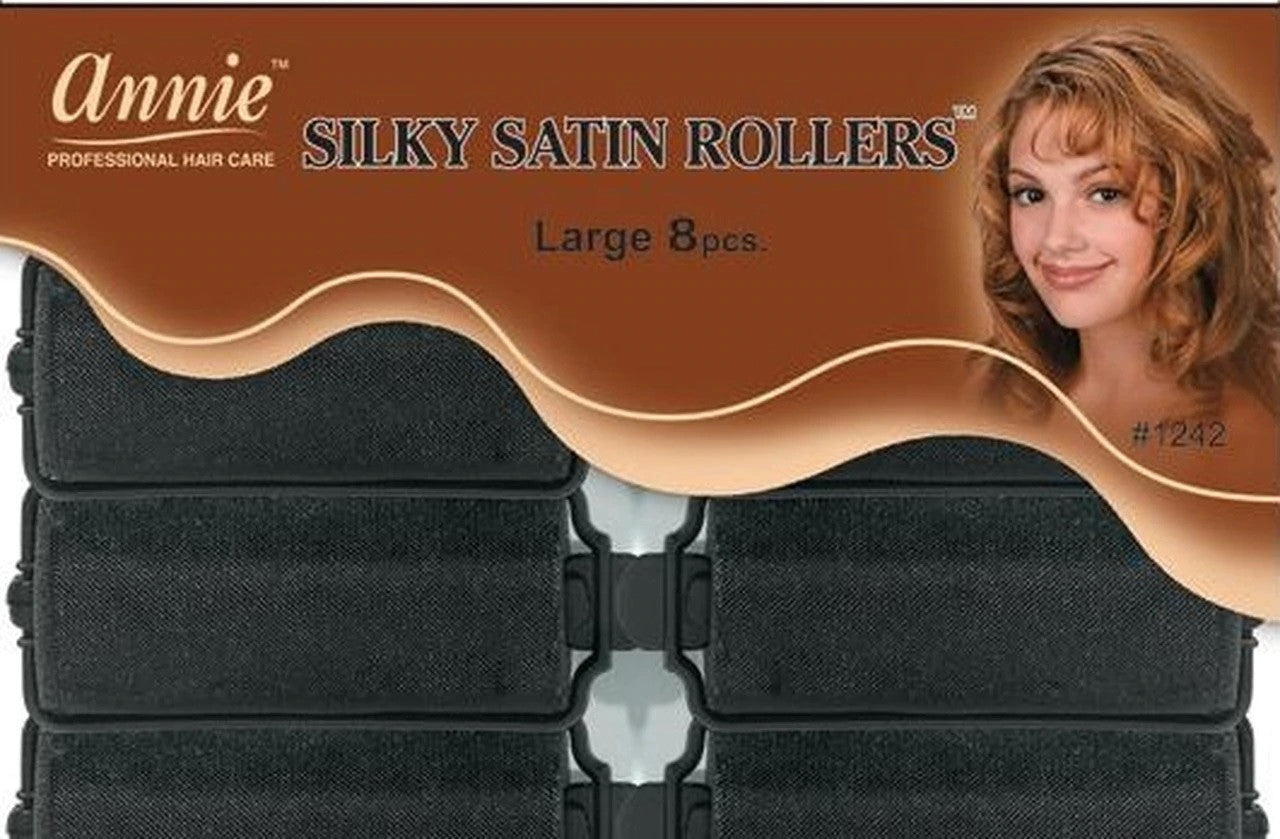 Annie Silky Satin Rollers