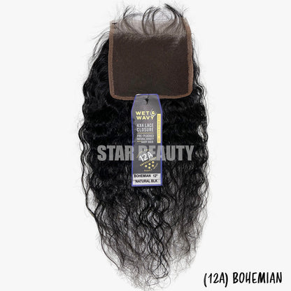 SENSATIONNEL 12A Wet & Wavy 4X4 HD Lace Closure 12"