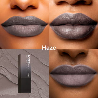 KISS New York Professional Richly Pigmented Satin Lipstick