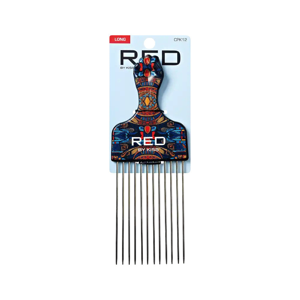 RED Soul Pik Curly Hair & Afros Hair Pick