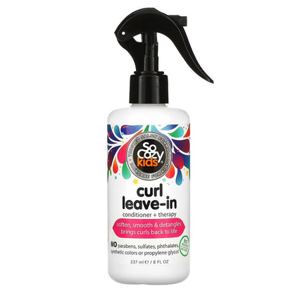 SO COZY Curl Leave-in Conditioner + Therapy Spray for Kids (8oz)