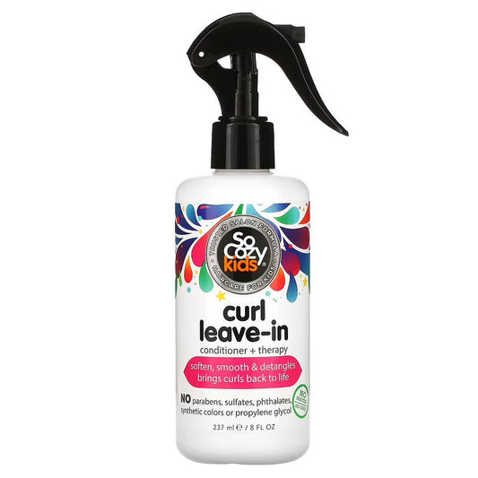 SO COZY Curl Leave-in Conditioner + Therapy Spray for Kids (8oz)