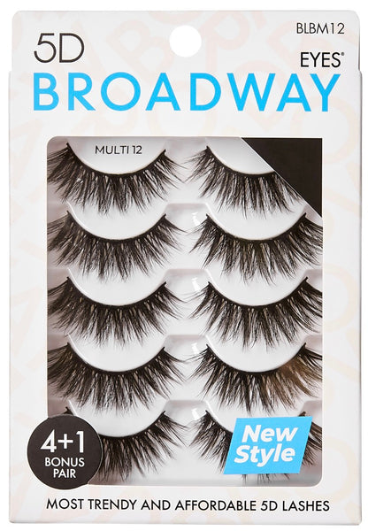 KISS Broadway 5D Lashes 5 Pair Multipack (30 Styles)