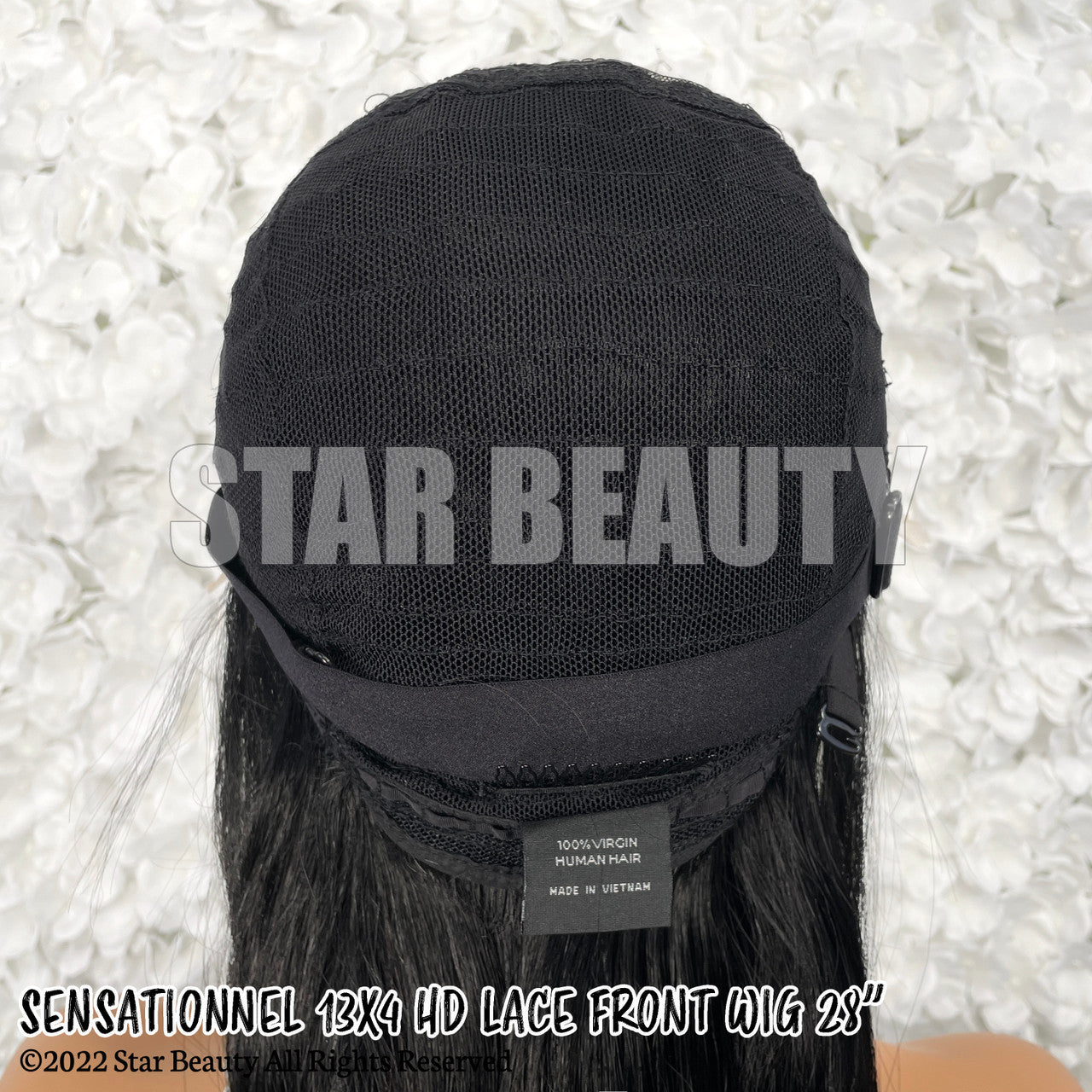 SENSATIONNEL 100% Human Hair 13A Glueless 13x4 Frontal HD Lace Wig - Straight (20"-34")