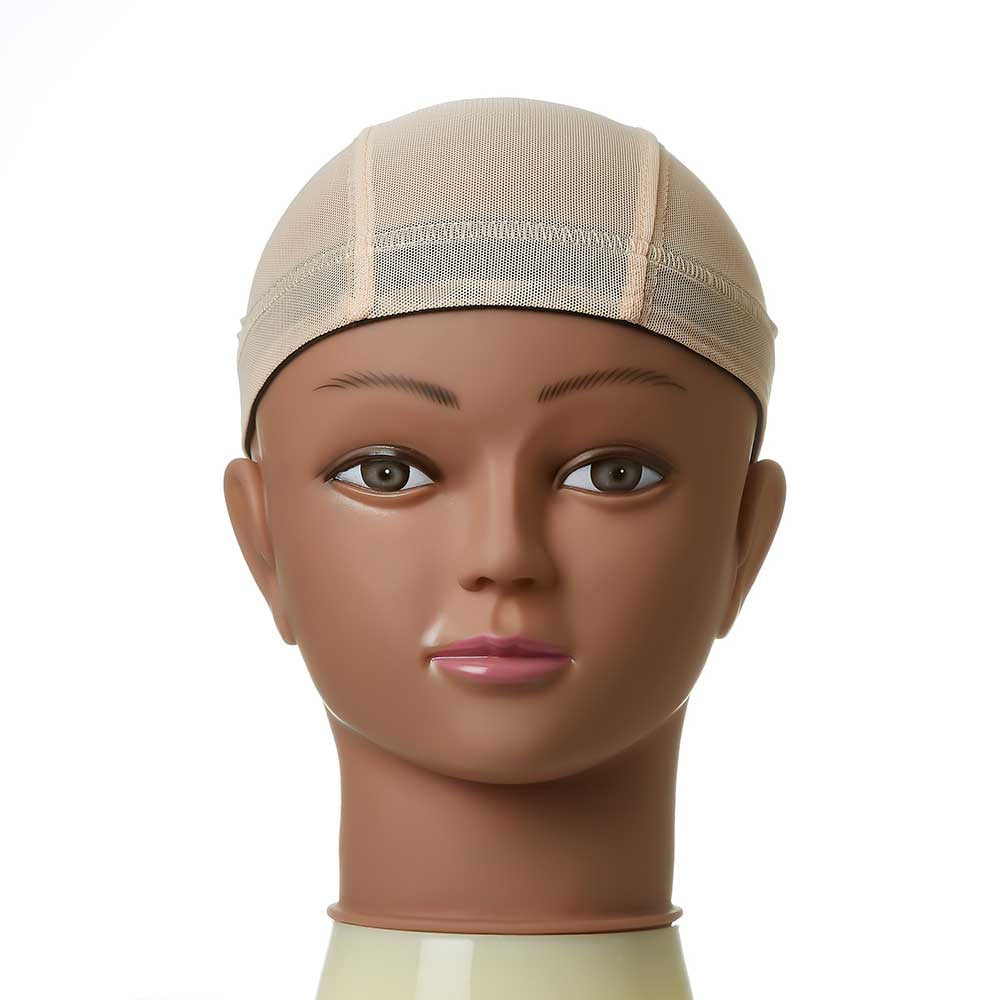 RED Mesh Dome Wig Cap