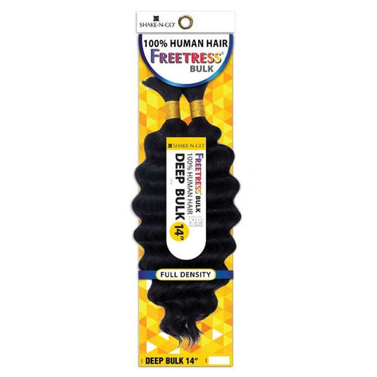 SHAKE N GO 100% Human Hair Freetress - Deep Bulk 14"