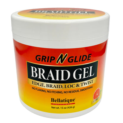 BELLATIQUE Edge, Braid, Loc & Twist - Grip N Glide