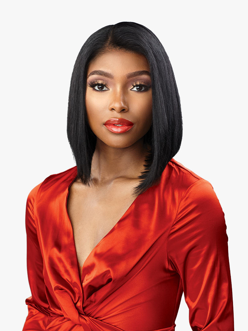 SENSATIONNEL 100% Virgin Human Hair 13X4 HD Lace Part Wig - 15A BOB 10
