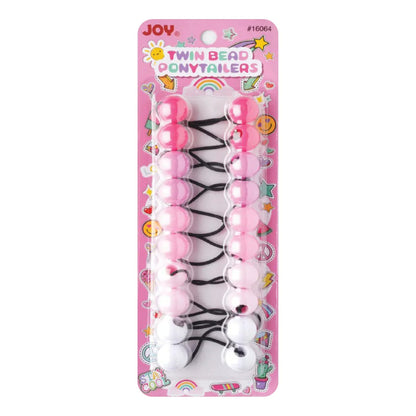 Annie JOY Twin Beads Ponytailers 10Ct