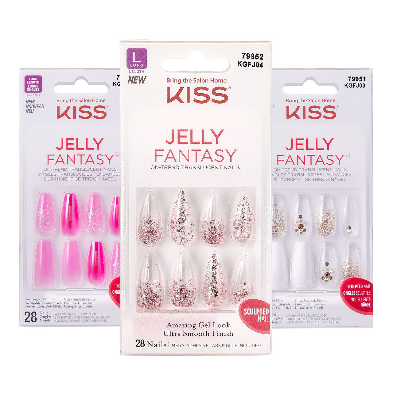 KISS Gel Fantasy Jelly Nails Collection