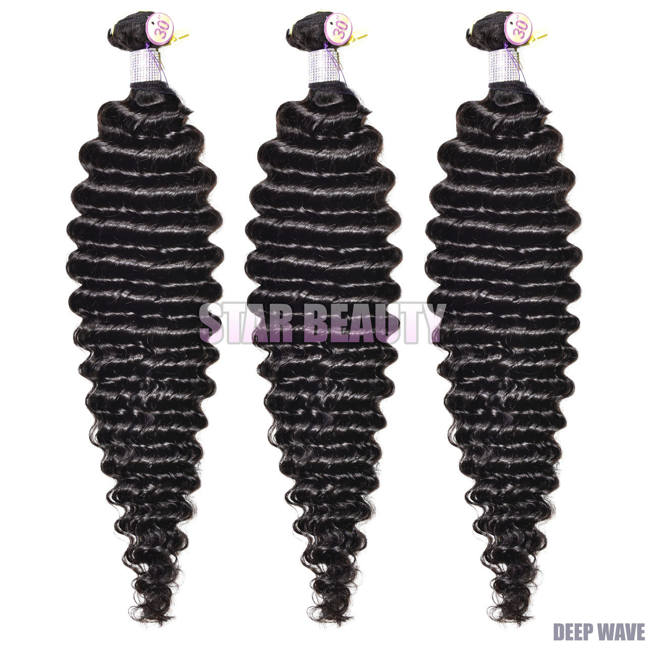 10A ENGAGE Virgin Hair Single Bundle - Deep Wave (10" - 30")