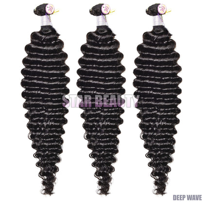 10A ENGAGE Virgin Hair Single Bundle - Deep Wave (10" - 30")