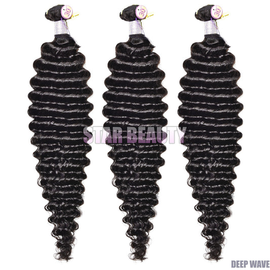 10A ENGAGE Virgin Hair Single Bundle - Deep Wave (10" - 30")