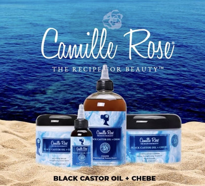 Camille Rose Black Cator Oil + Chebe Pure Strengthening Oil