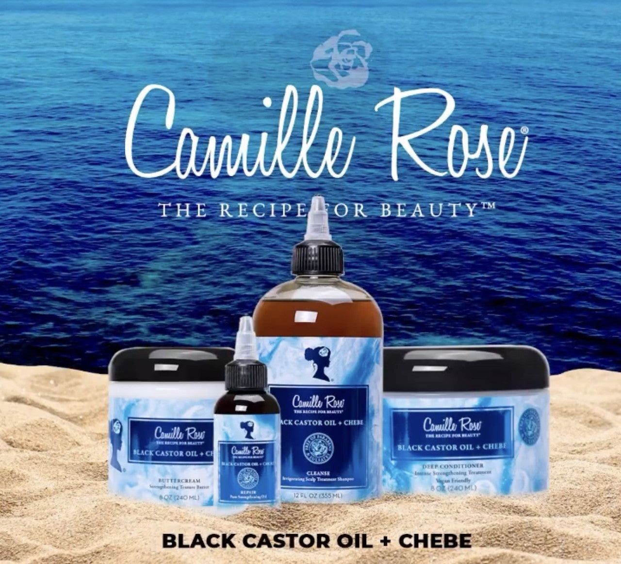 Camille Rose Castor Oil + Chebe Cleanse
