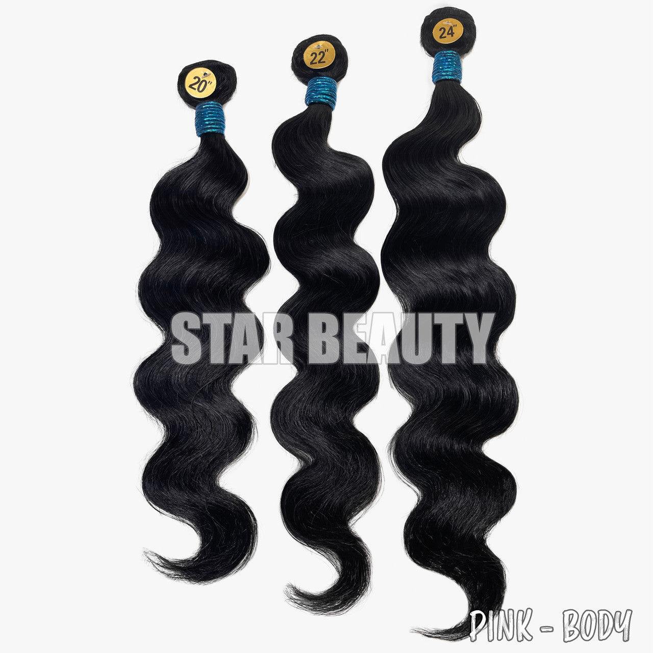 15A PINK LEMON Brazilian 3 Bundle Multi Pack - Body Wave