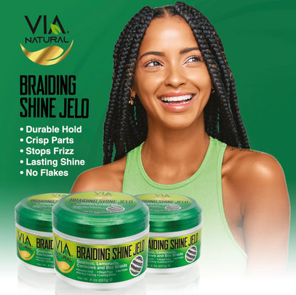 VIA NATURAL Braiding Shine Jelo