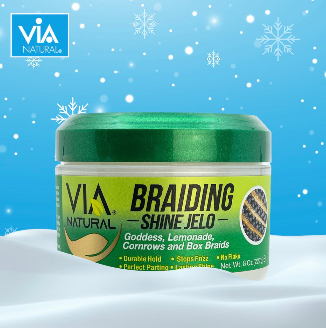 VIA NATURAL Braiding Shine Jelo