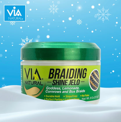 VIA NATURAL Braiding Shine Jelo