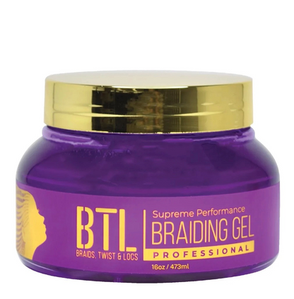 BTL Professional Braiding Gel Supreme Performance (3.4 oz - 72 oz)