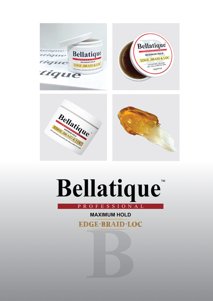 [BOX DEAL] Bellatique Edge, Braid, Loc Control Braid Gel (12/box)