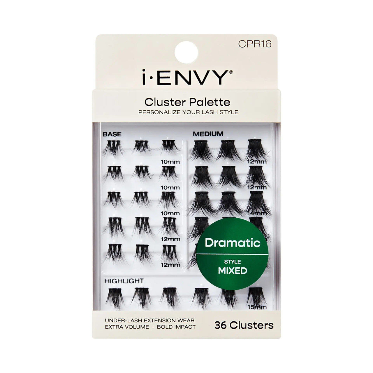 KISS i Envy Dramatic Cluster Palette Refill Pack - Mixed