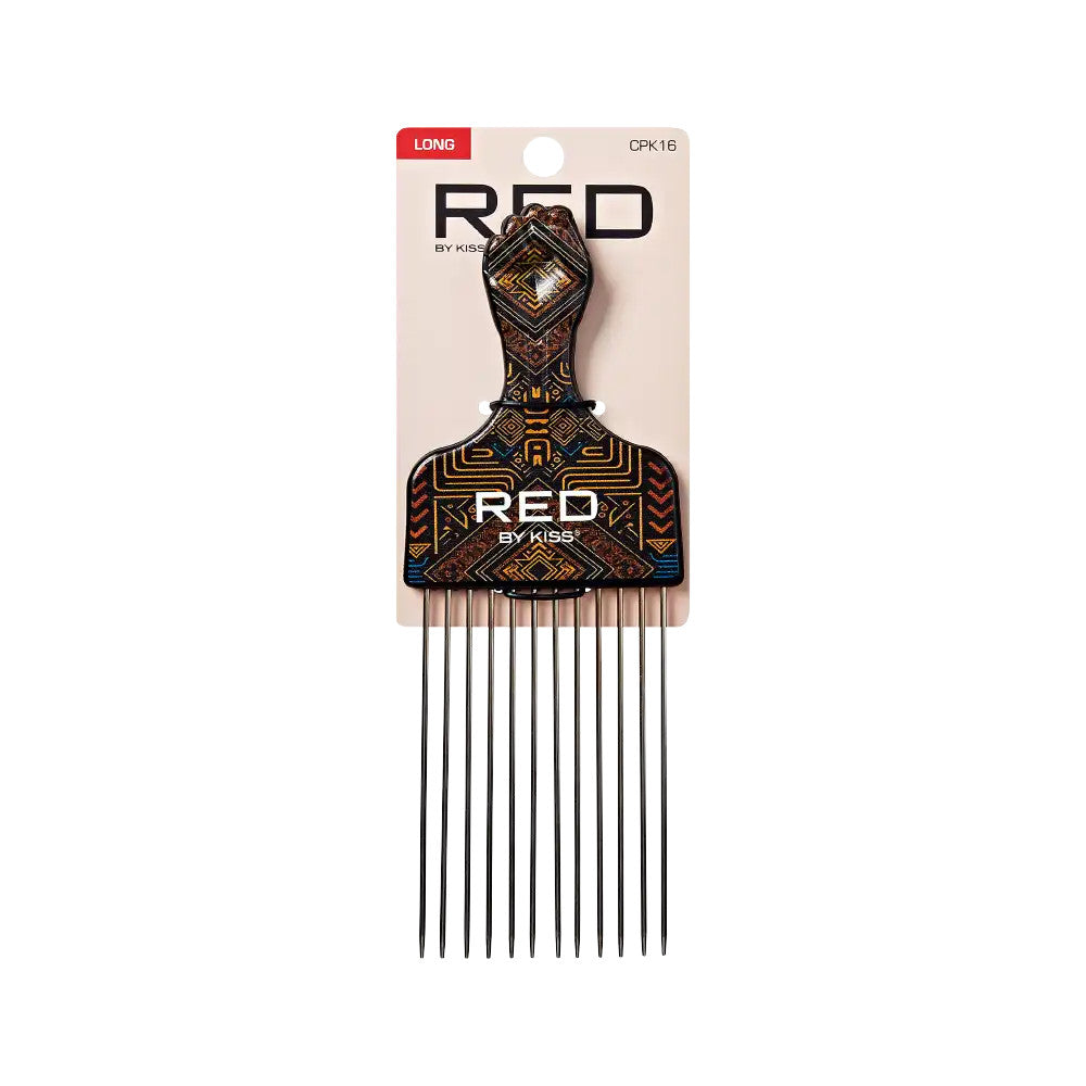 RED Soul Pik Curly Hair & Afros Hair Pick