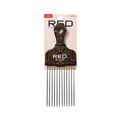 RED Soul Pik Curly Hair & Afros Hair Pick