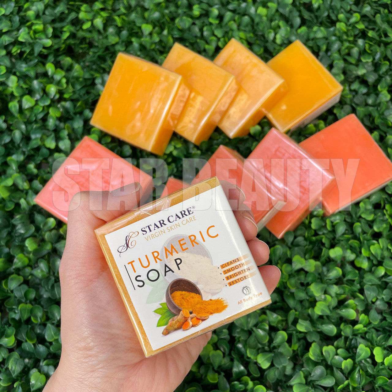 STAR CARE Skin Brightening Soap - Tumeric
