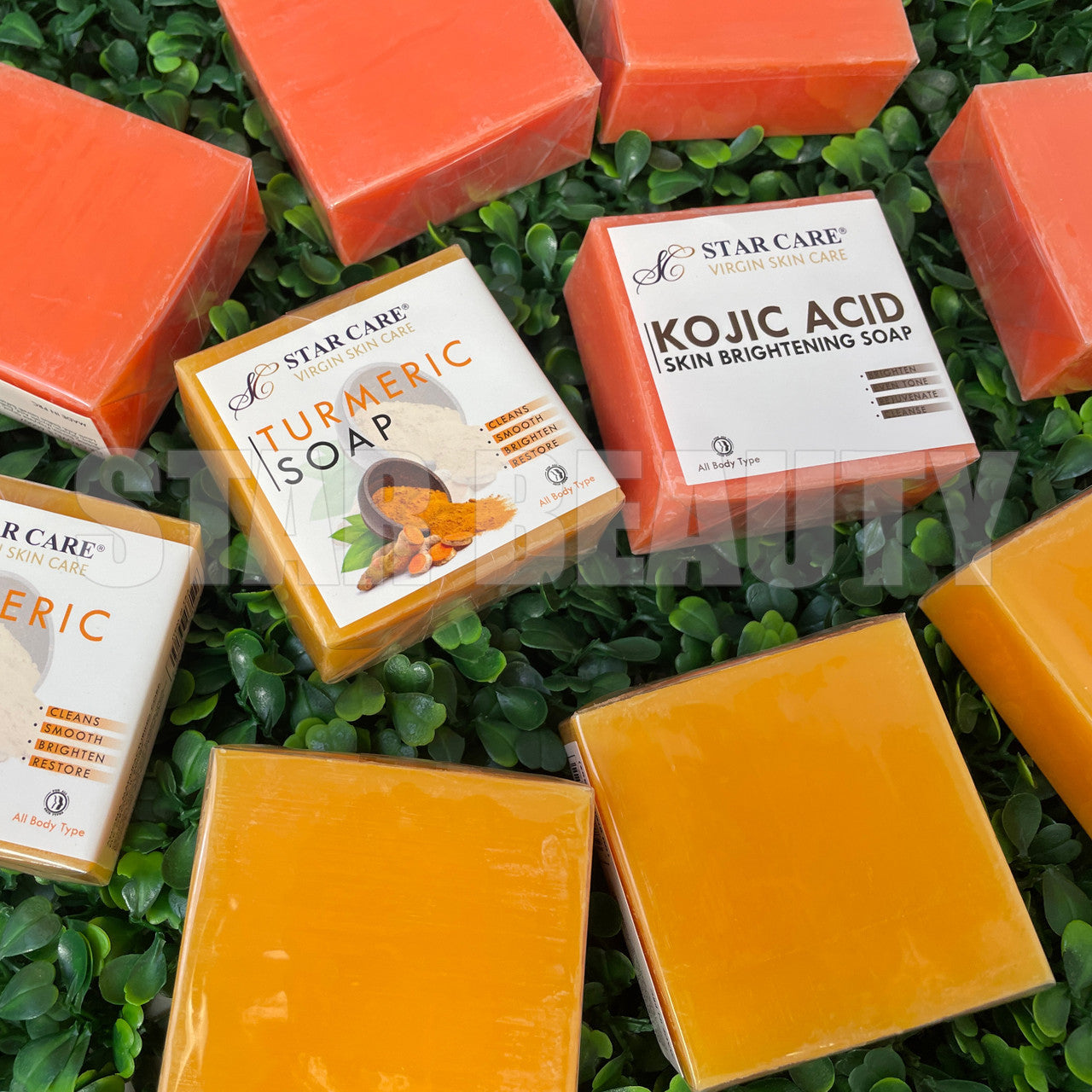 STAR CARE Skin Brightening Soap - Tumeric