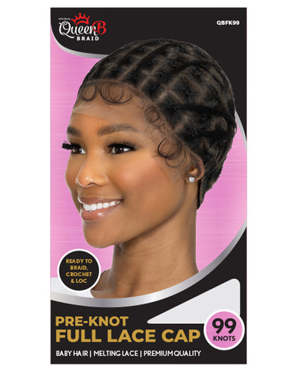 URBAN BEAUTY Queen B Braid Pre-Knot Full Lace Cap