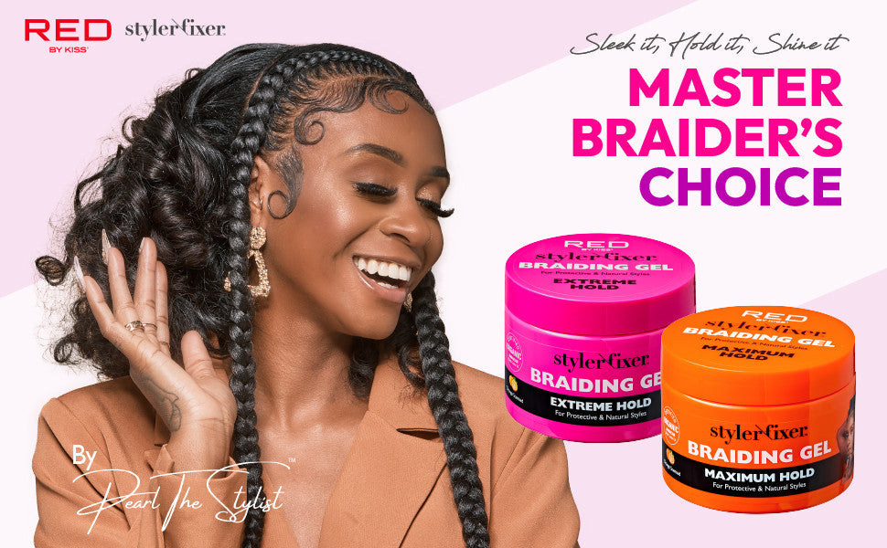 [WHOLESALE] RED Styler Fixer Braiding Gel – Maximum Hold