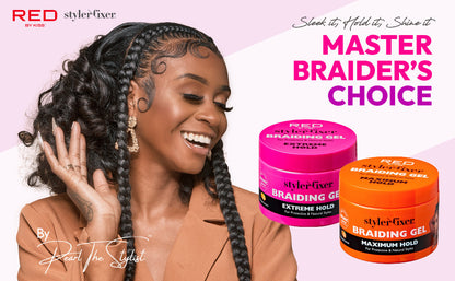 [WHOLESALE] RED Styler Fixer Braiding Gel – Maximum Hold