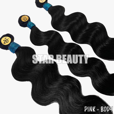 [WHOLESALE] 15A PINK LEMON Brazilian 3 Bundle Multi Pack - Body Wave