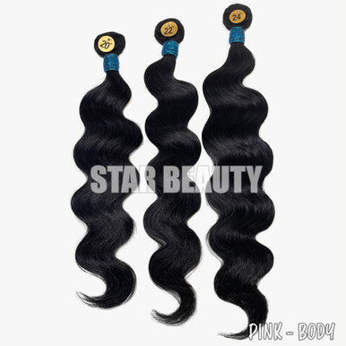 [WHOLESALE] 15A PINK LEMON Brazilian 3 Bundle Multi Pack - Body Wave