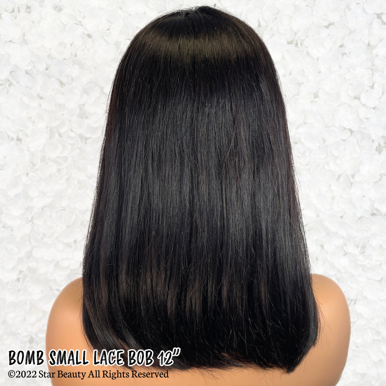 BOMB HAIR 100% Human Hair Bang Bob - Straight (10"-14")
