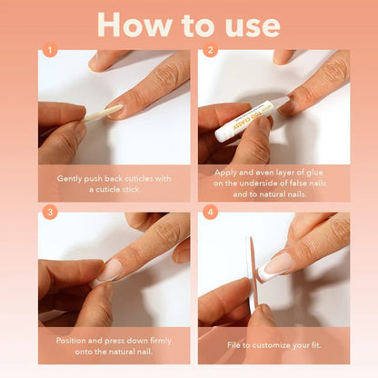 Ebin New York Mood: Too Classy Nails - White Tux