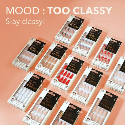 Ebin New York Mood: Too Classy Nails - Petals