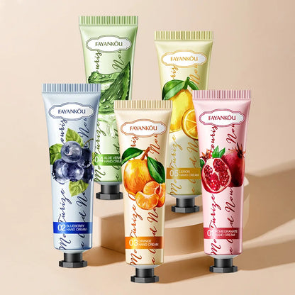 FAYANKOU Hand Care Brighten Hand Skin Moisturize Smooth Flower Hand Cream