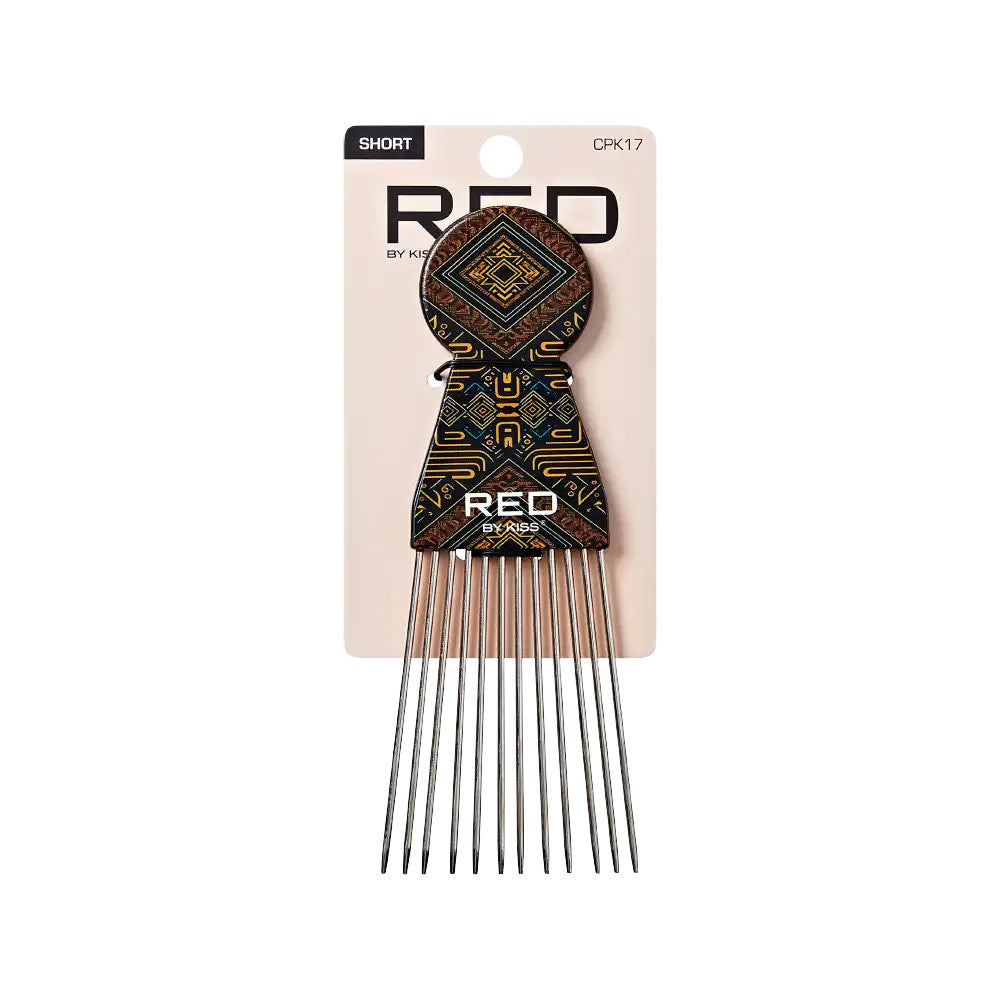 RED Soul Pik Curly Hair & Afros Hair Pick