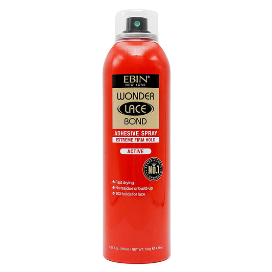 Ebin New York Wonder Lace Bond Adhesive Spray (Active - Extreme Firm Hold)