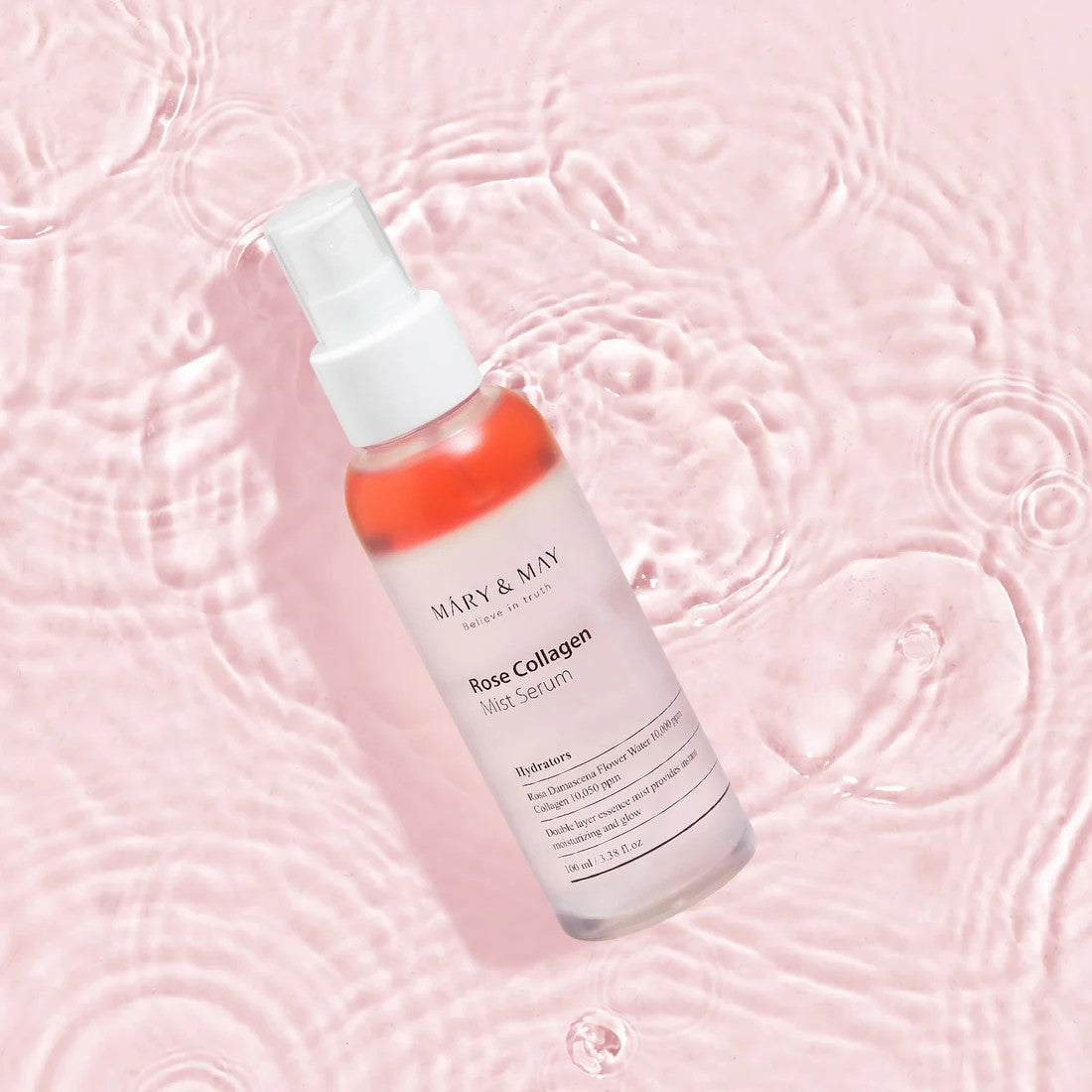 MARY & MAY Rose Collagen Mist Serum (3.38oz)