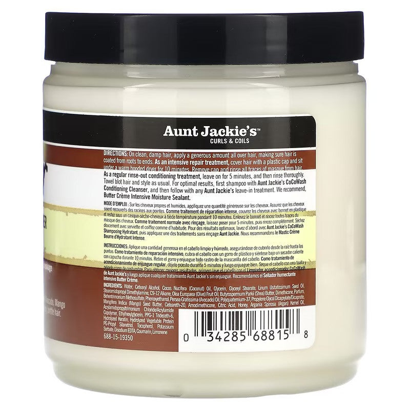 Aunt Jackie's Curls & Coils Coco Repair Deep Conditioner (15 oz)