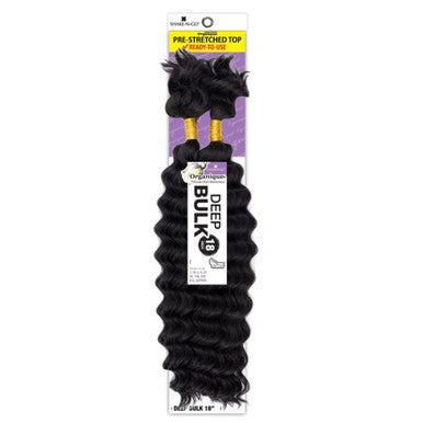 [WHOLESALE] SHAKE N GO Organique Human Hair Blend Braids - DEEP BULK (18"- 22")