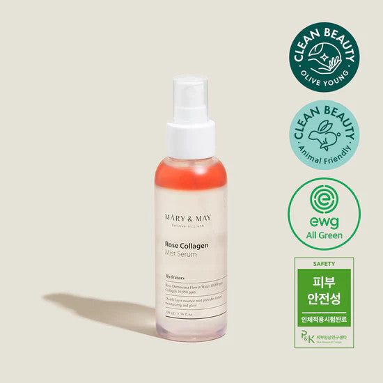 MARY & MAY Rose Collagen Mist Serum (3.38oz)
