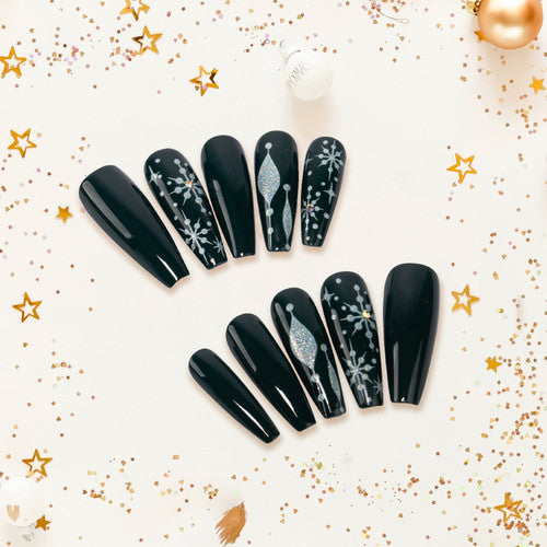 KISS Gold Finger 2023 Holiday Limited Edition Nails - Snow Day