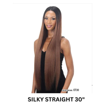 Mayde Beauty Synthetic Bloom Bundle Weave - Silky Straight 30"