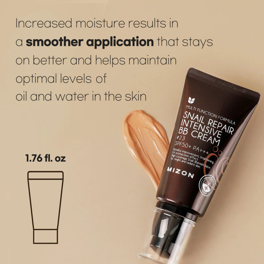 [MIZON] Snail Repair Intensive BB Cream SPF50+ PA+++ (1.69 oz)