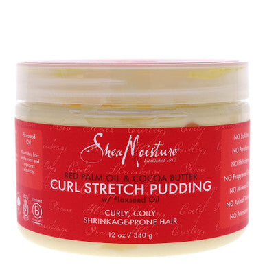 Shea Moisture Red Palm Oil & Cocoa Butter Curl Stretch Pudding (12 oz)